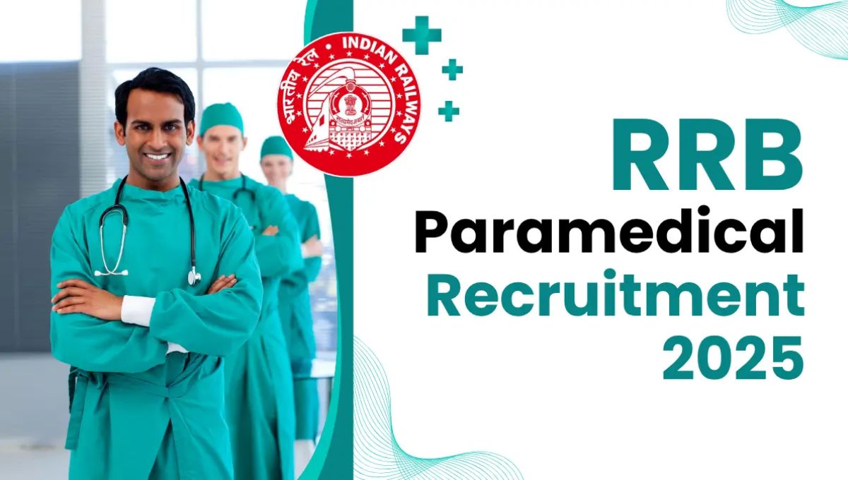 RRB Paramedical Recruitment 2025